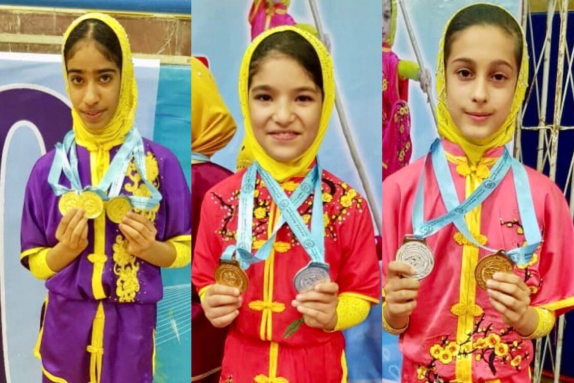 دختران ووشوكار هرمزگانى در خوزستان درخشيدند/ ٥ طلا، يك نقره و ٧ برنز سهم هرمزگانى‌ها