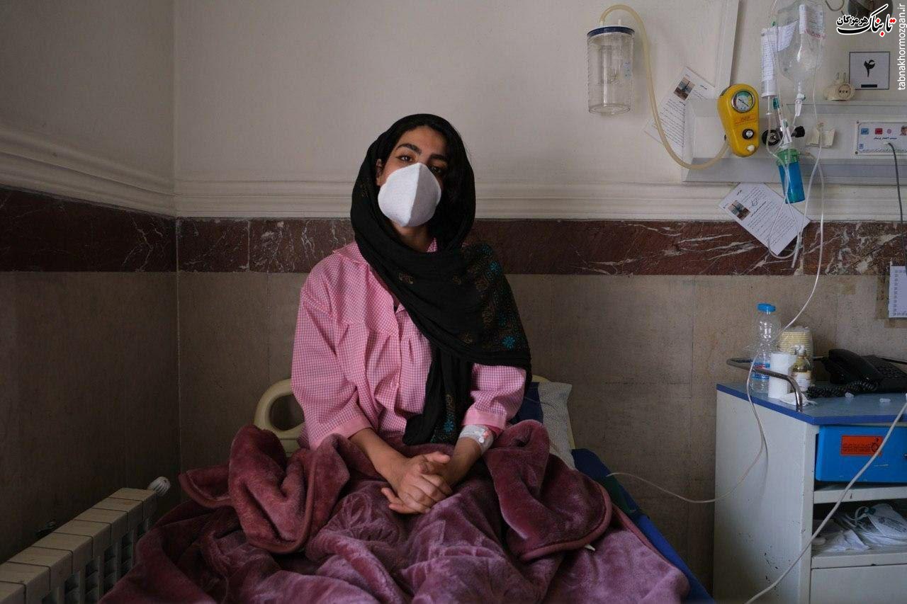 زهره صولتی عکاس گروه مجلات همشهری به کرونا مبتلا شد و در بیمارستان هاجر تهران بستری شده است