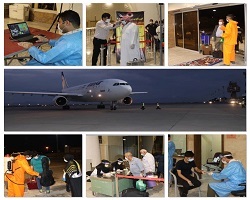 ورود پانزدهمین گروه از ایرانیان مقیم کویت به اصفهان