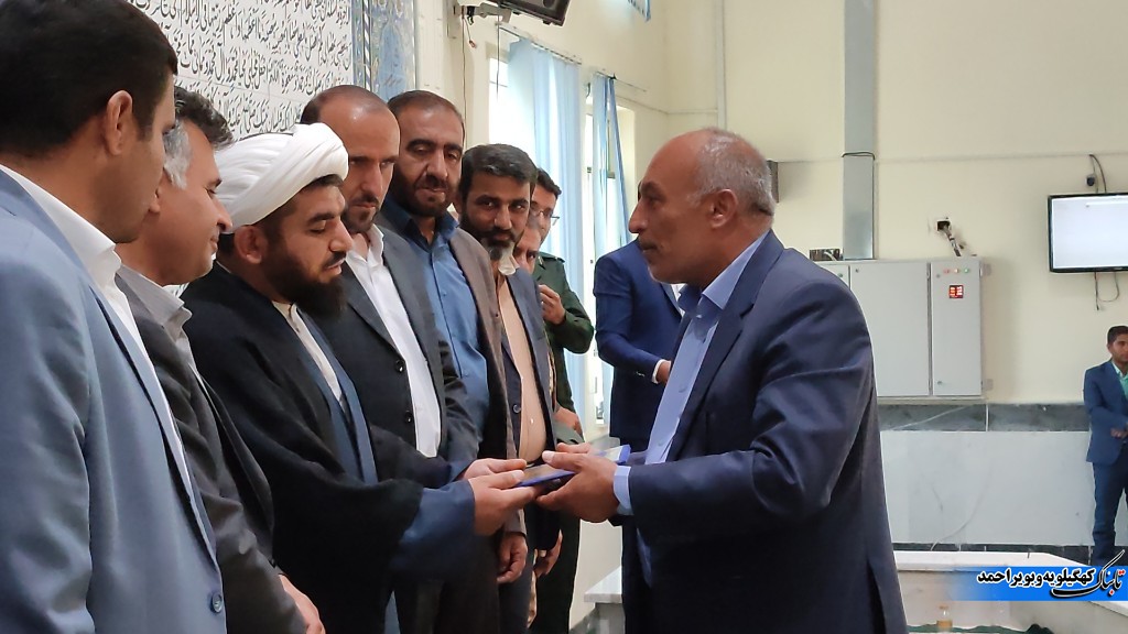 تودیع و معارفه مدیران آموزش و پرورش مارگون + تصاویر