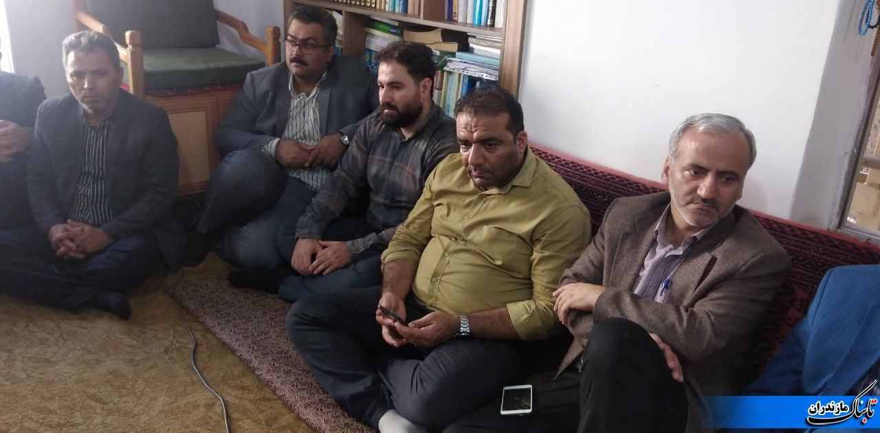 دیدار سرپرست فرمانداری و مدیران دستگاه&zwnj;های نکا با امام جمعه شهرستان