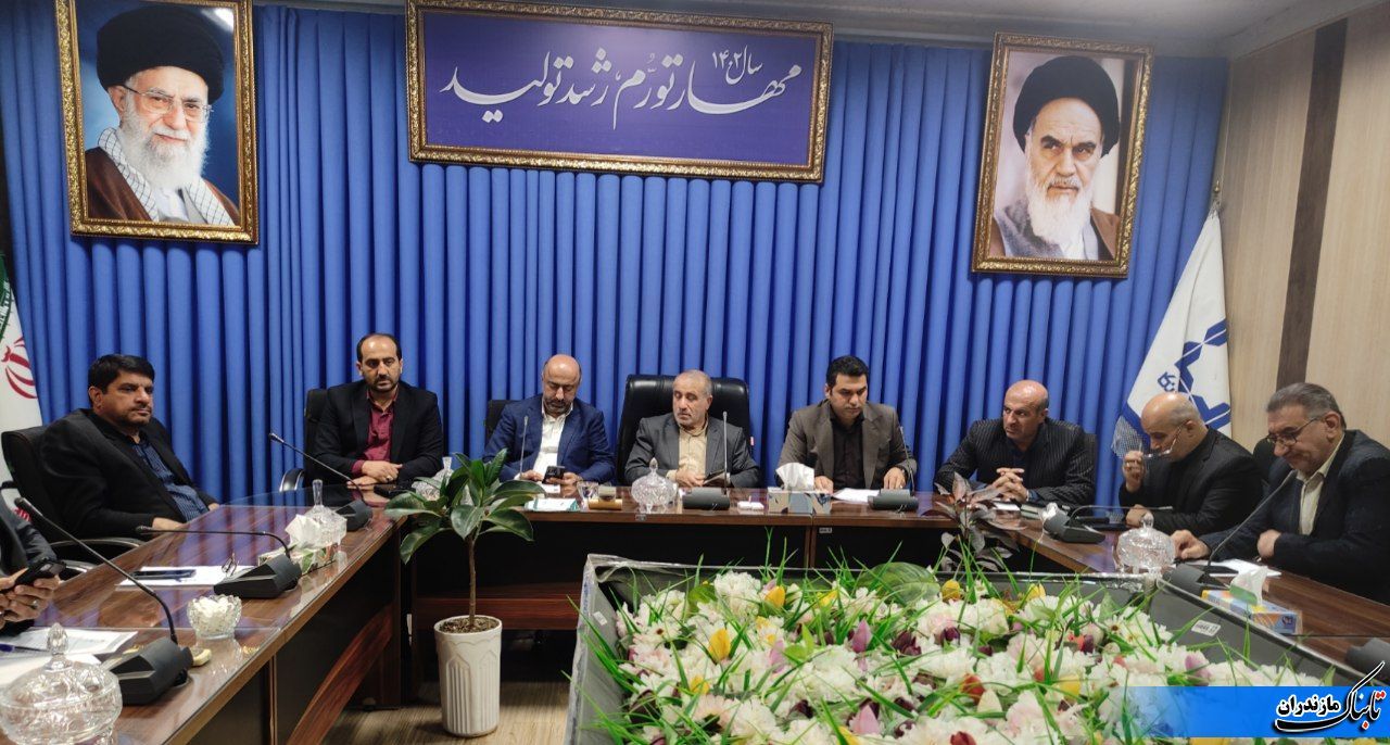 طرح‌‌های عمرانی و زیرساختی در دست اقدام شهرداری نکا مورد بررسی قرار گرفت