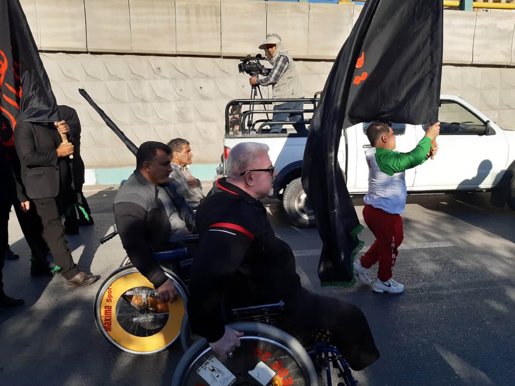 قهرمان به میدان آمد/تشییع و تدفین شهید گمنام در ورزشگاه تختی اهواز