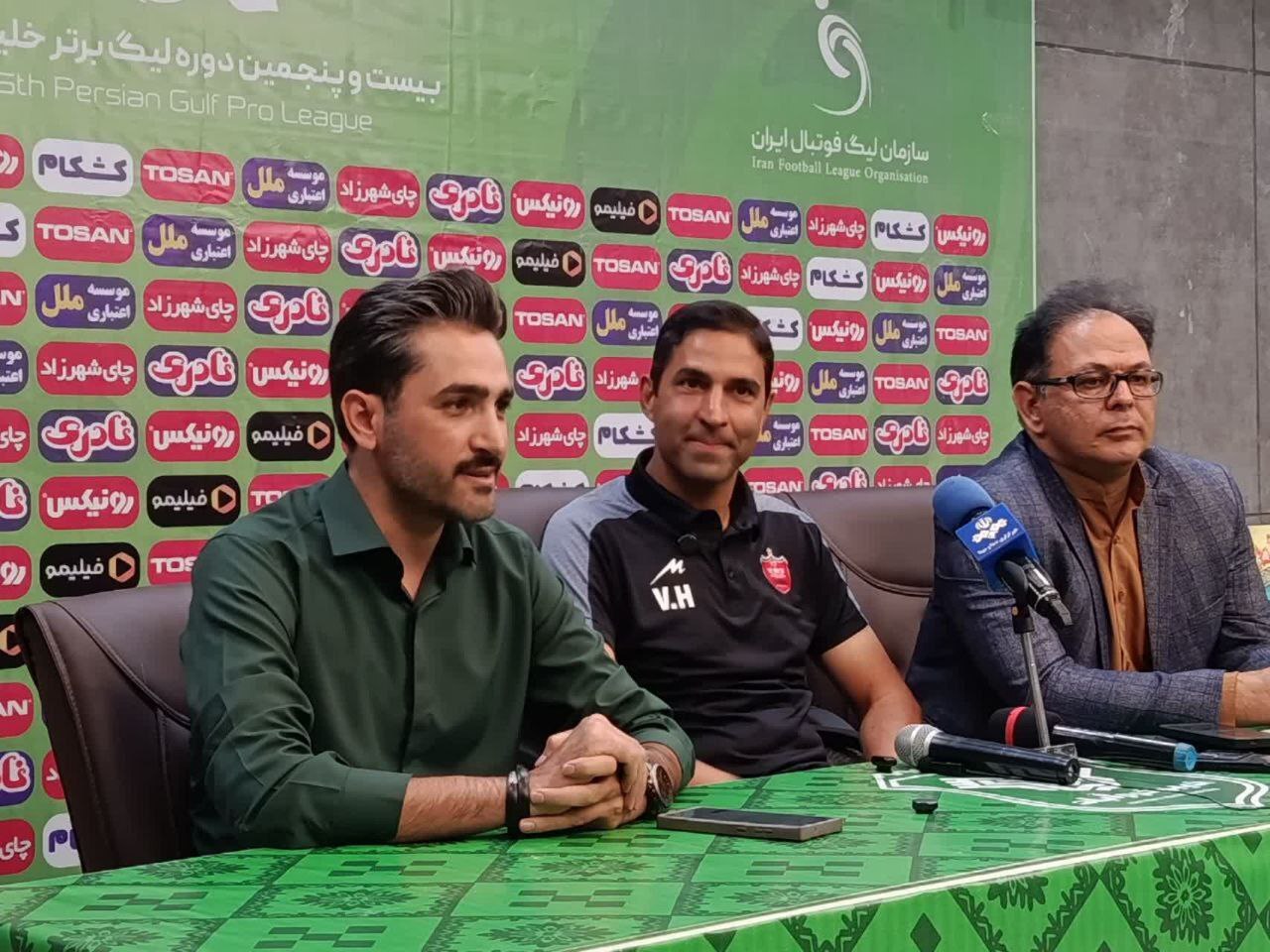 برای یک پیروزی خوب و مقتدرانه مقابل خیبر مصمم هستیم/ هیچ اولتیماتومی به من داده نشده است برای یک پیروزی خوب و مقتدرانه مقابل خیبر مصمم هستیم/ هیچ اولتیماتومی به من داده نشده است