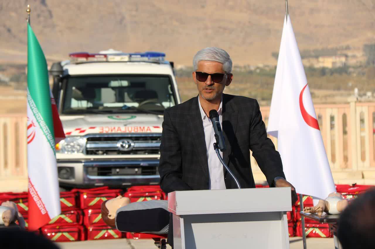 تقویت ناوگان امدادرسانی هلال احمر لرستان با ۲۲ دستگاه خودروی جدید تقویت ناوگان امدادرسانی هلال احمر لرستان با ۲۲ دستگاه خودروی جدید