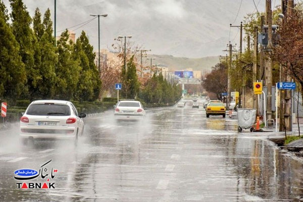 ورود سامانه بارشی سرد به خراسانشمالی؛ باران و برف در راه است