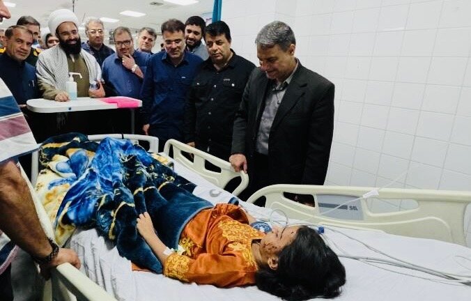 معاون استاندار هرمزگان از مجروحان تجاوز ارتش آمریکا به کوهستک عیادت کرد/ شهادت تلخ کودک چهار ساله