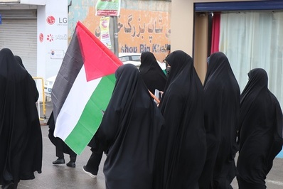 راهپیمایی 13 آبان ماه در ایلام از لنز دوربین تابناک